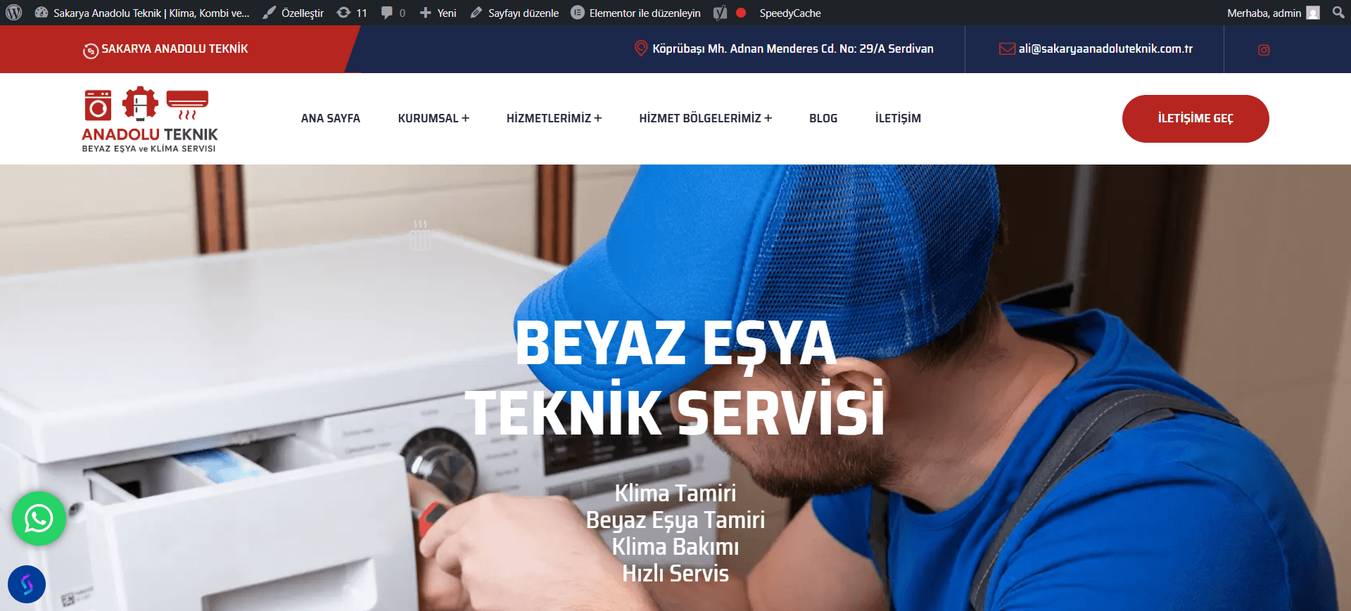 Sakarya Anadolu Teknik Servis Projesi